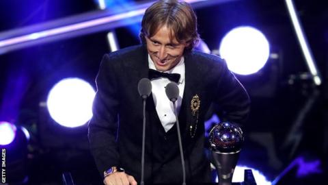 Modric mchezaji bora wa mwaka wa Fifa