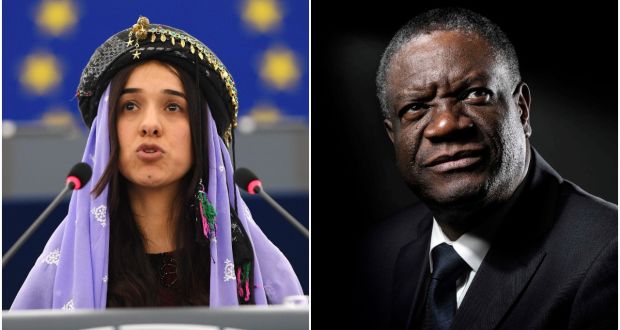 Mukwege na Nadia washindi wa Tuzo ya Amani ya Nobel