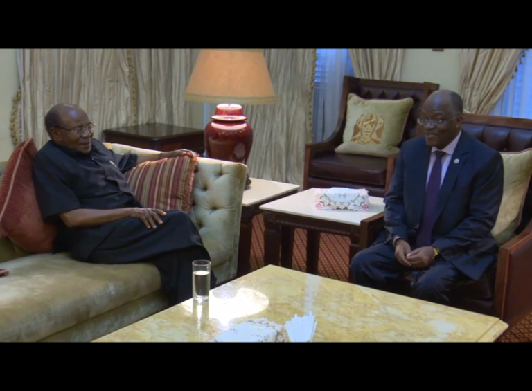 Rais Magufuli ateta na Mwang’onda