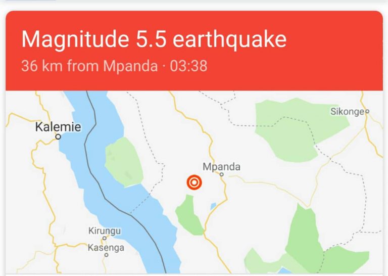 Tetemeko la ardhi latokea mkoani Katavi