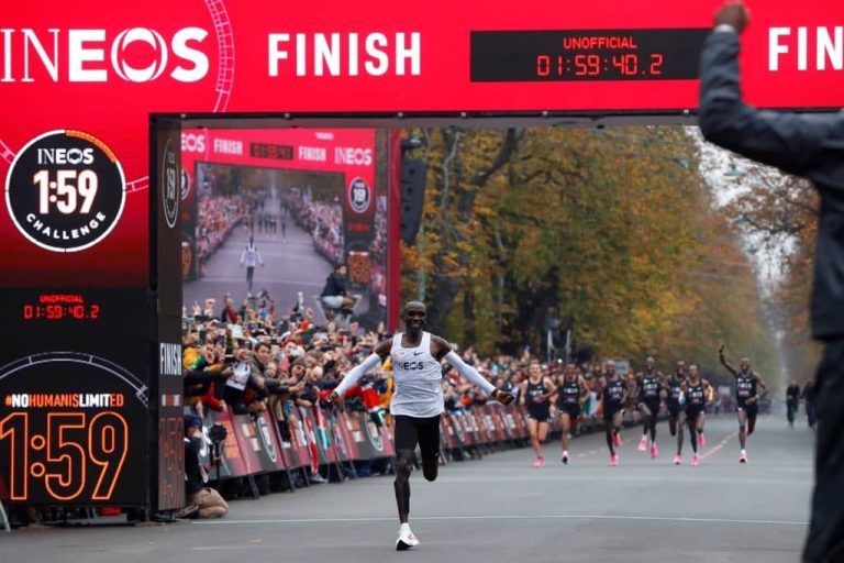 Kipchoge aweka rekodi Marathon