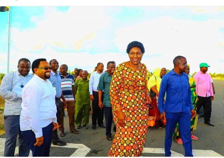 Dkt Mabula ashangaa Mafia kuwa na Mtumishi Mmoja Idara ya Ardhi