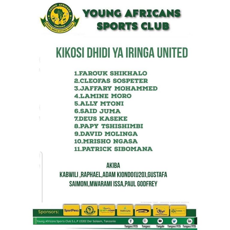 Yanga yaifumua Iringa United 4 bila