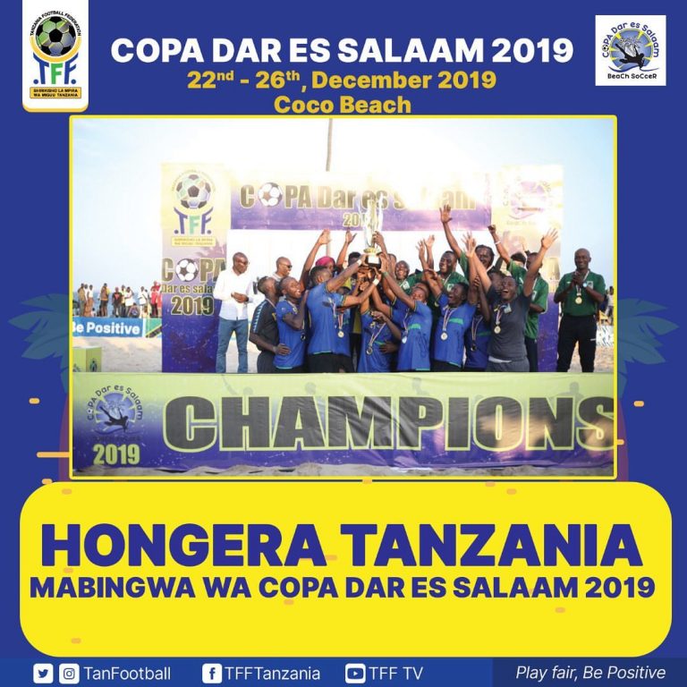 Tanzania Mabingwa Soka la Ufukweni