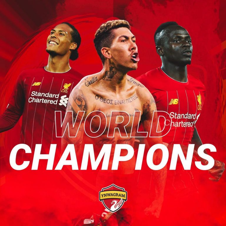 Liverpool yatwaa Ndoo ya Klabu bingwa Dunia