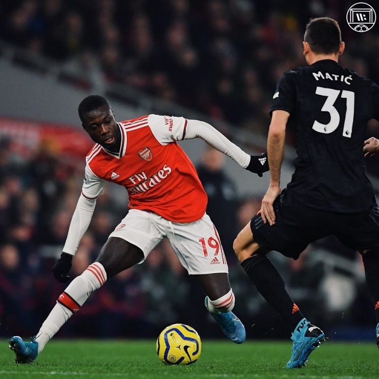 Arsenal waitungua Manchester United  2-0