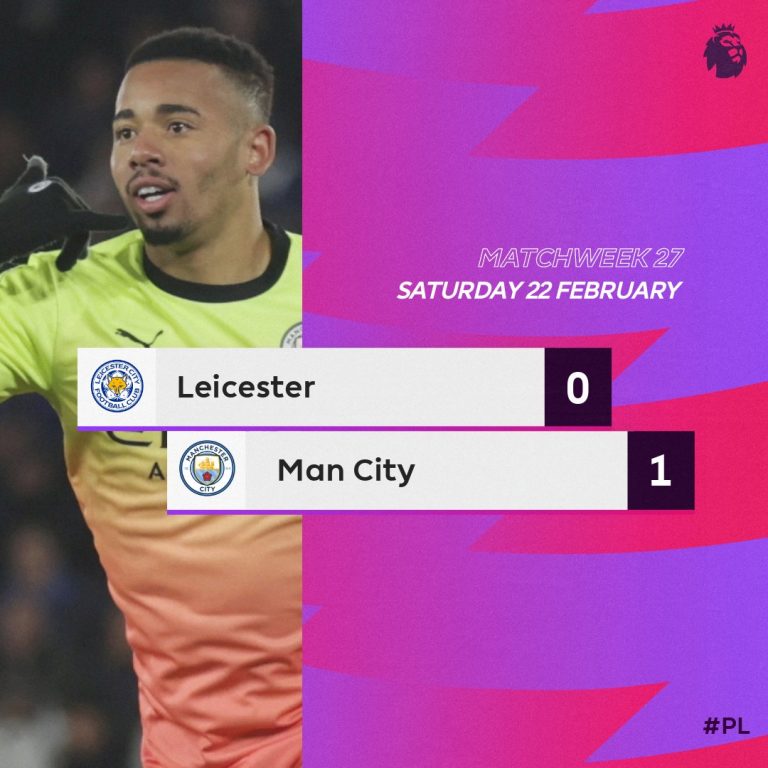 Leicester walia na VAR, Man City ikishinda bao moja bila