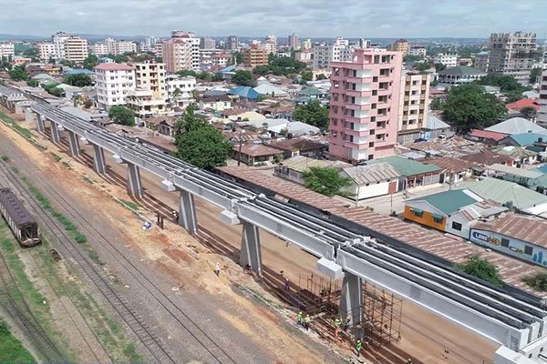 Ujenzi wa SGR  Dar es salaam – Morogoro wakamilika kwa asilimia 70