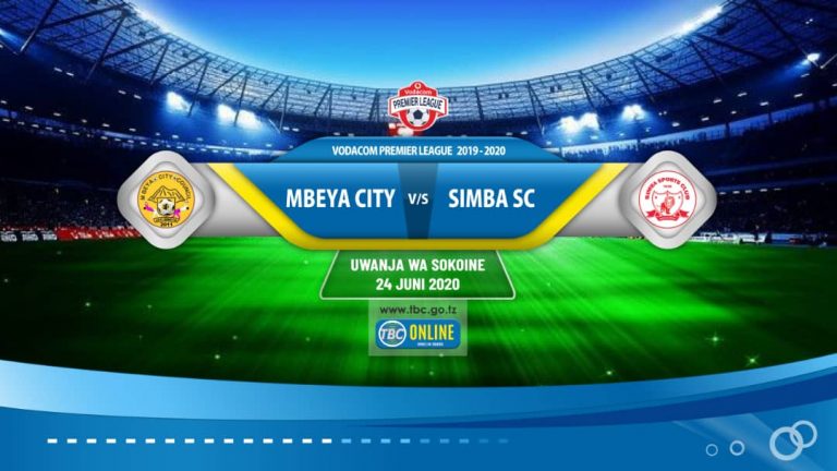 Mubashara: Mechi ya Mbeya City vs Simba