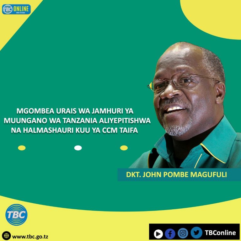 Halmashauri Kuu ya CCM yampitisha kwa kishindo Rais Magufuli