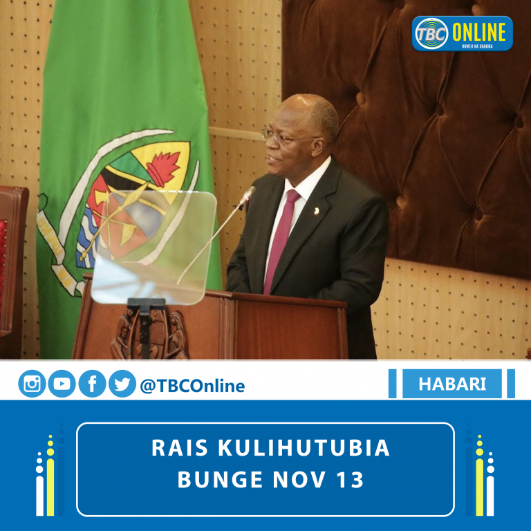 Rais Kulihutubia Bunge Nov 13