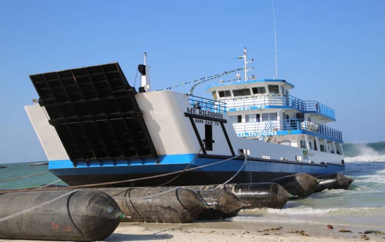 Kivuko cha MV Kilindoni chazinduliwa