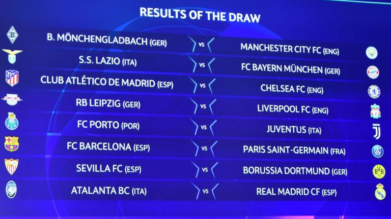 Ni Liverpool vs RB Leipzig, Man City vs Borussia Monchengladbach