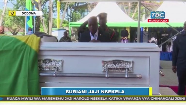 Jaji Mstaafu Nsekela aagwa Dodoma