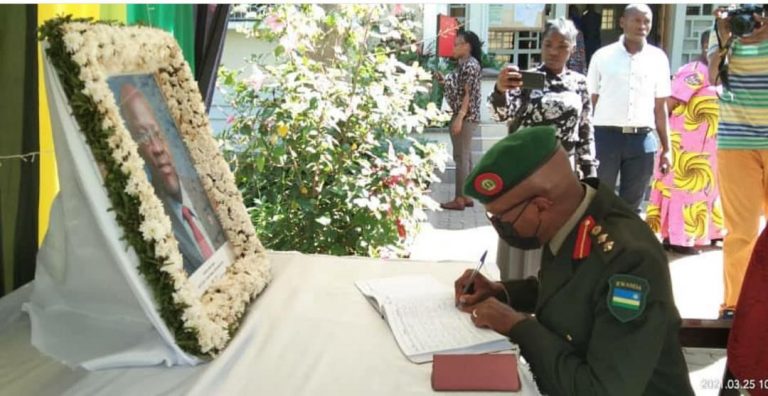 Wanajeshi wa Afrika Mashariki wamlilia Magufuli