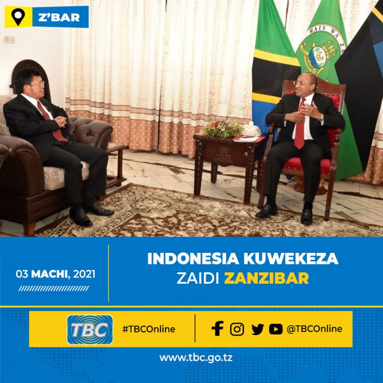 Indonesia zaidi kuwekeza Zanzibar