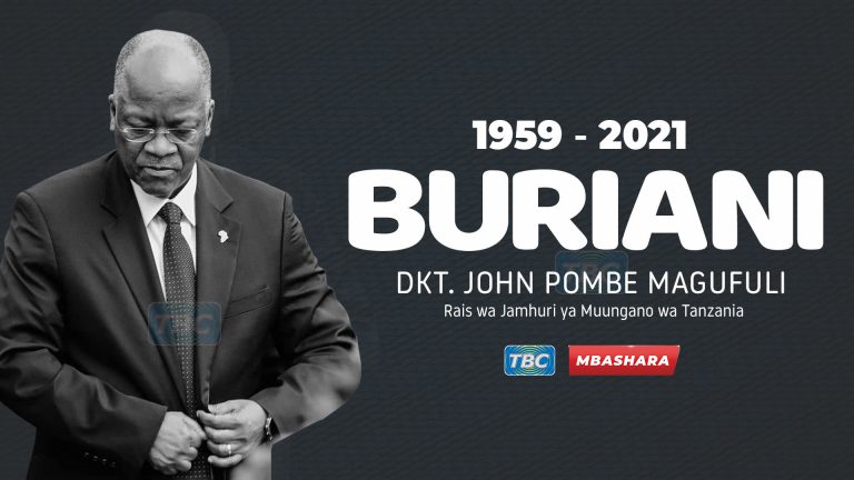 Mbashara: Matangazo ya maombolezo ya kifo cha Rais Magufuli