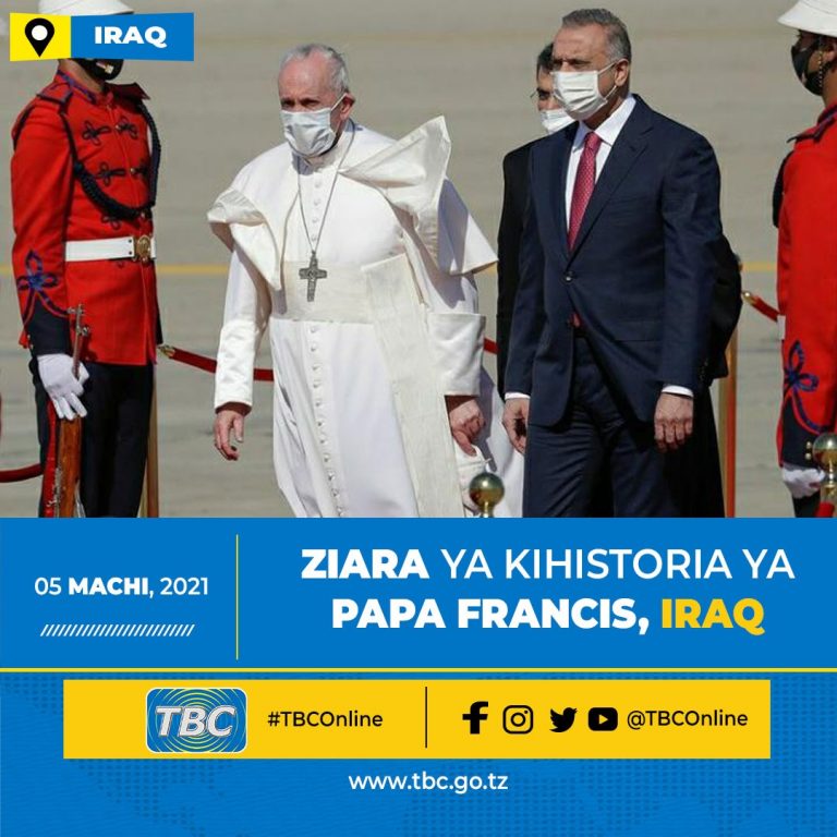 Papa Francis awasili Iraq, ziara ya kihistoria