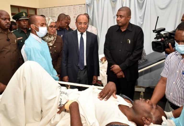 Rais Dkt. MWINYI AWAJULIA HALI MAJERUHI