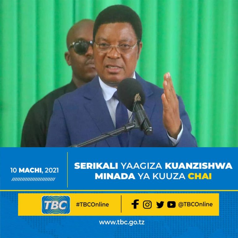 Serikali yaagiza kuanzishwa minada ya kuuza chai