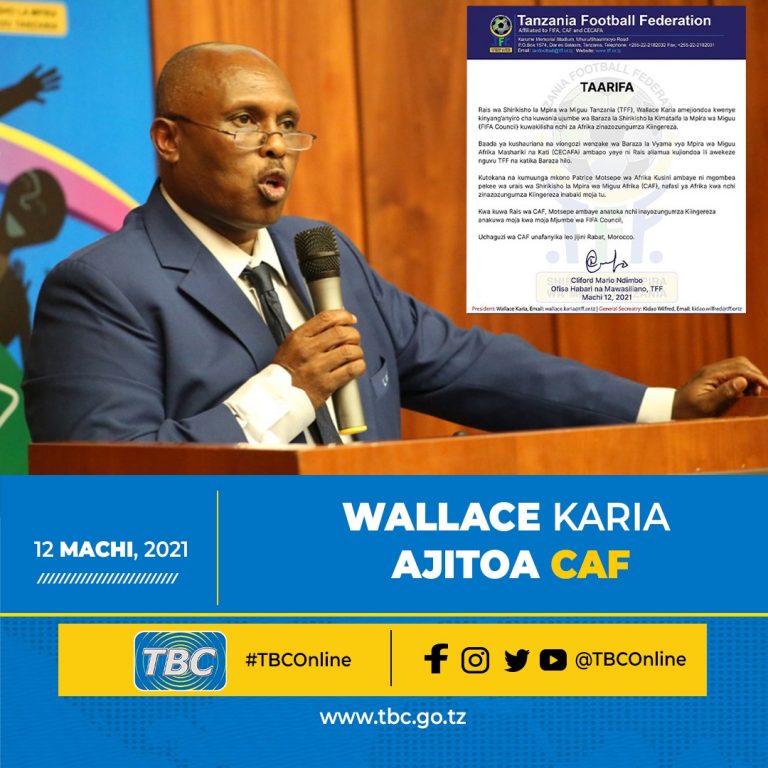 Wallace Karia ajitoa CAF