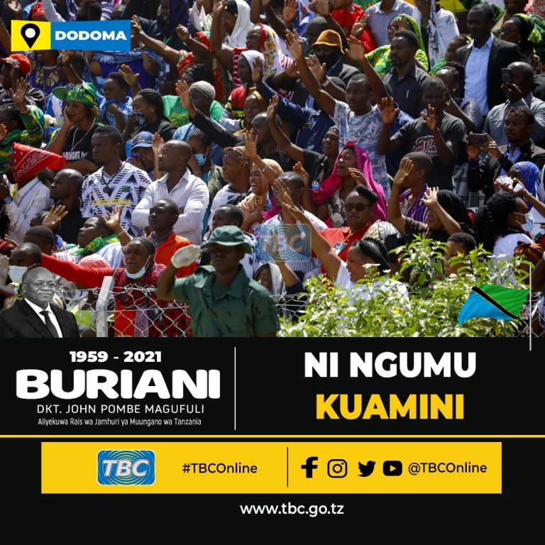 Tanzania Yasema Kwaheri Dkt. Magufuli