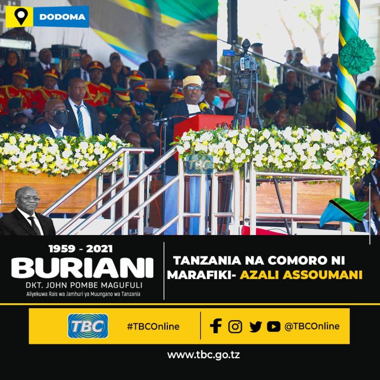 Dkt Magufuli aliiunganisha Tanzania na Comoro