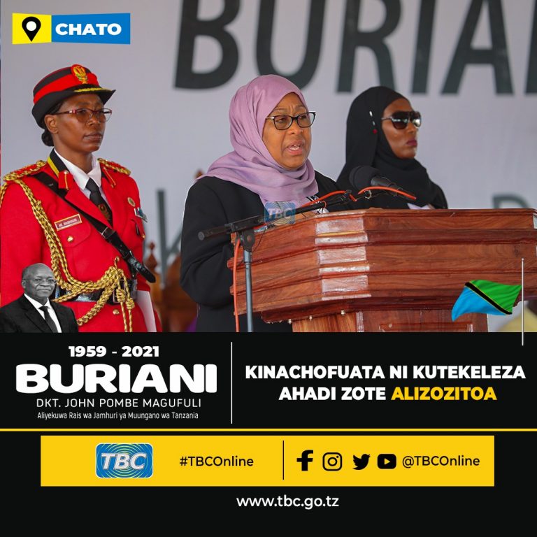 Rais Samia: Tutatekeleza yote aliyoahidi Dkt. Magufuli