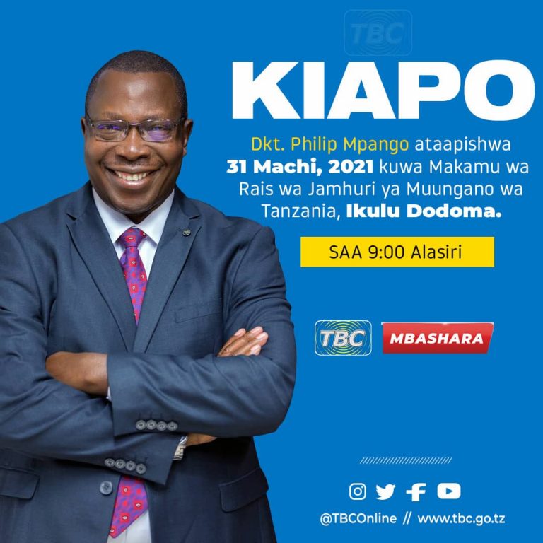 Dkt. Mpango kuapishwa kesho kuwa Makamu wa Rais