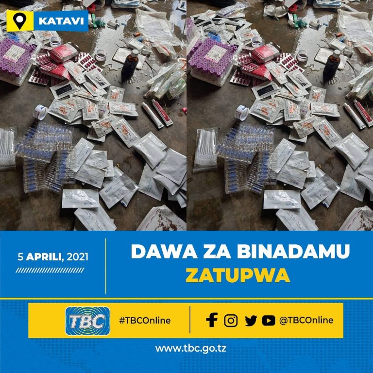 Dawa za binadamu zatupwa Katavi