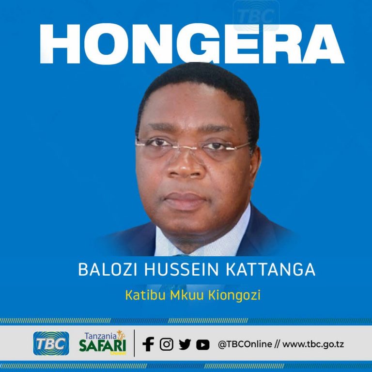 Balozi Kattanga ala kiapo