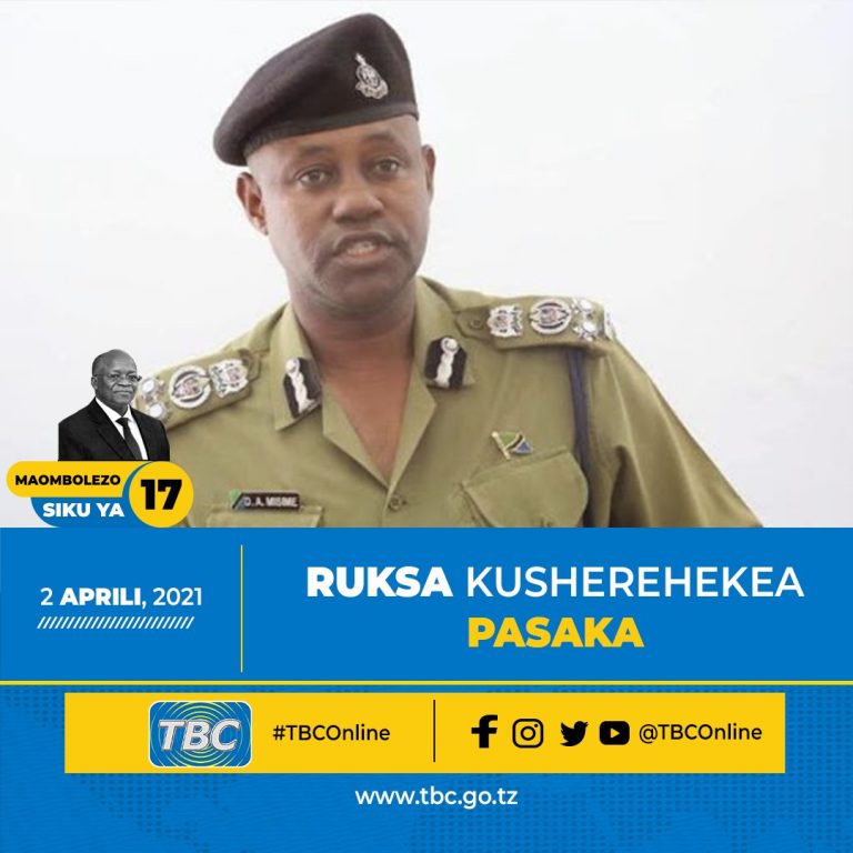 Shamrashamra za Pasaka hazijakatazwa