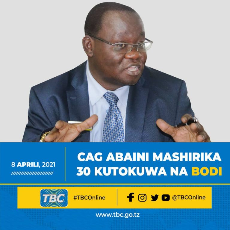 CAG abaini mashirika 30 kutokuwa na bodi