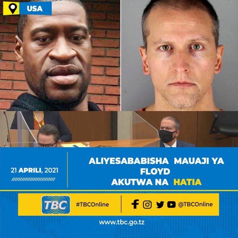 Anayetuhumiwa kumuua Floyd akutwa na hatia