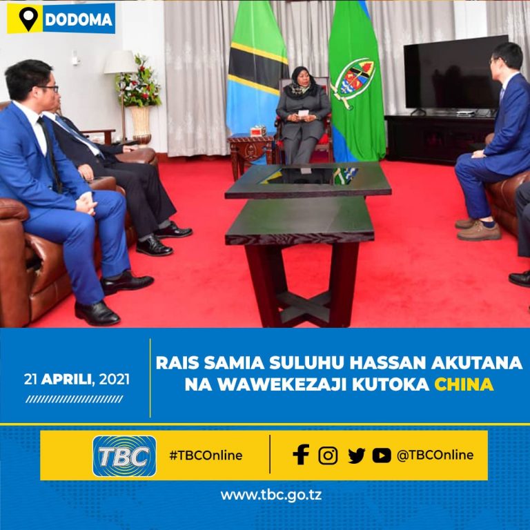 Kampuni 800 za China kuwekeza Tanzania