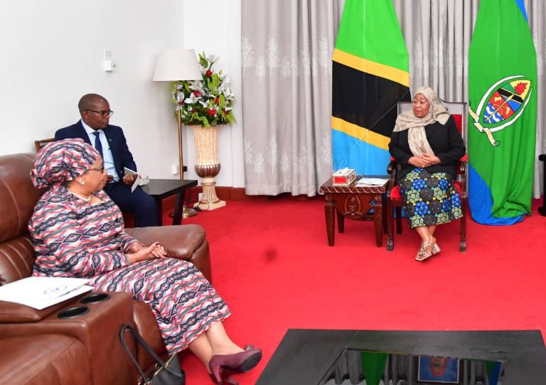 Rais Samia Suluhu Hassan akutana na Katibu Mtendaji wa SADC