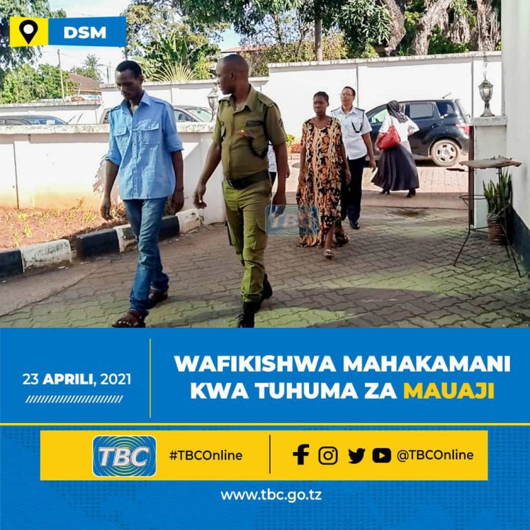 Wafikishwa mahakamani kwa tuhuma za mauaji