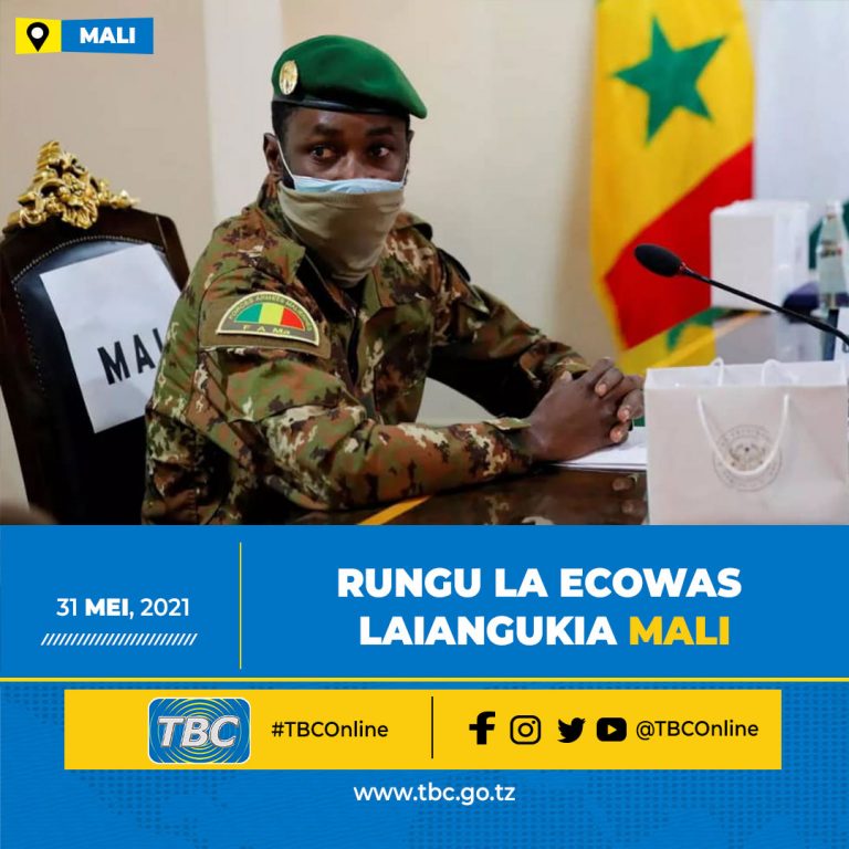 Rungu la ECOWAS laiangukia Mali