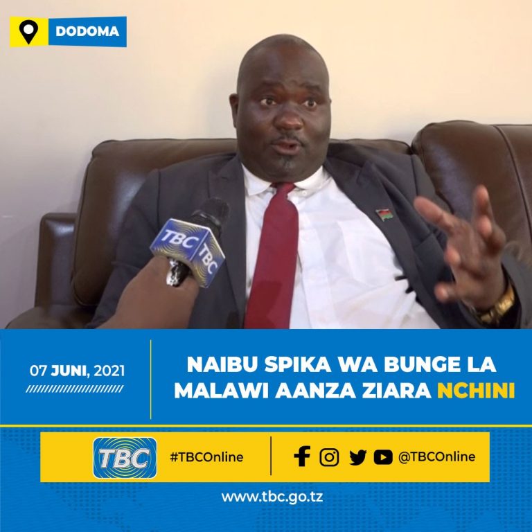 Naibu Spika wa Bunge la Malawi aanza ziara nchini