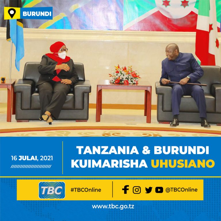 Tanzania na Burundi kuimarisha uhusiano