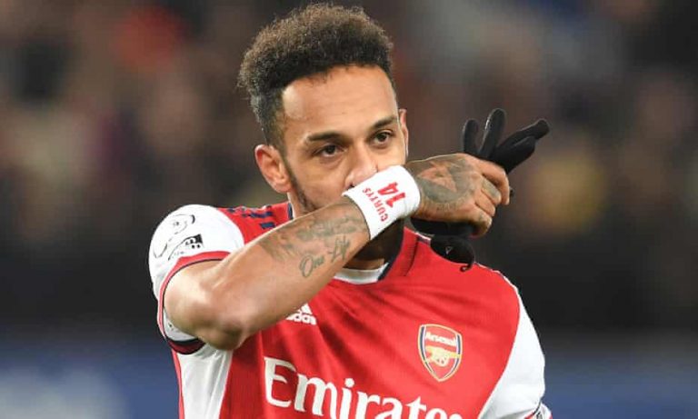 Arsenal yamvua unahodha Aubameyang