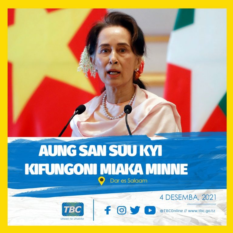 Aung San Suu Kyi  kifungoni miaka minne