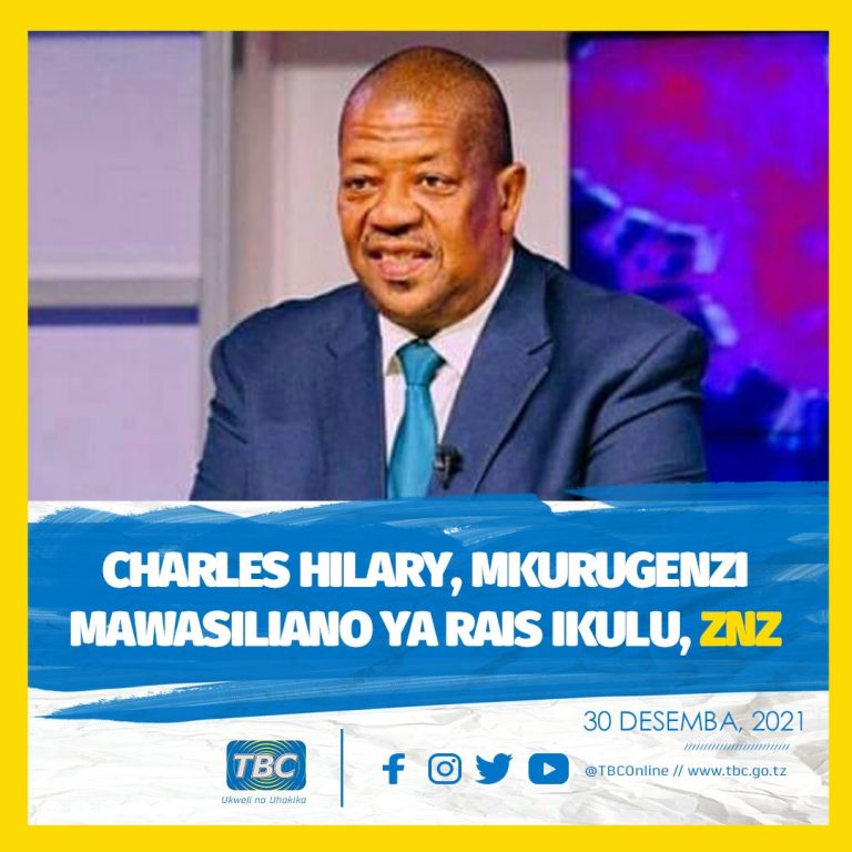 Charles Hilary Mkurugenzi mpya wa Idara ya Mawasiliano Ikulu