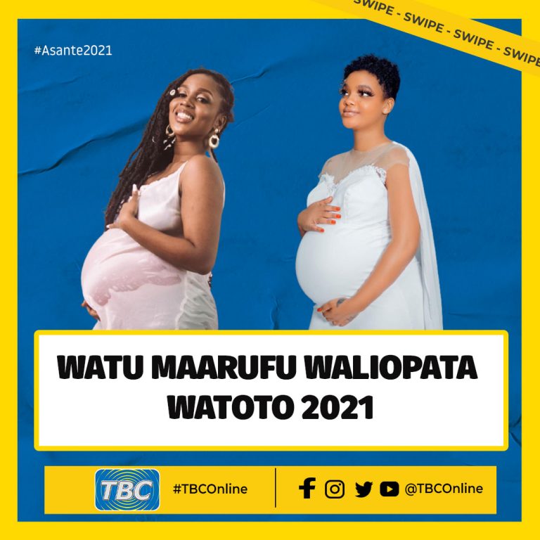 Watu maarufu waliopata watoto 2021