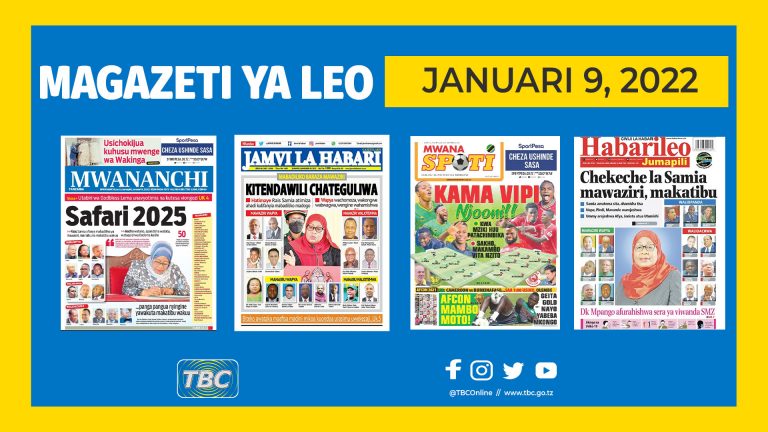 Yaliyoandikwa kwenye magazeti leo Januari 9,2022