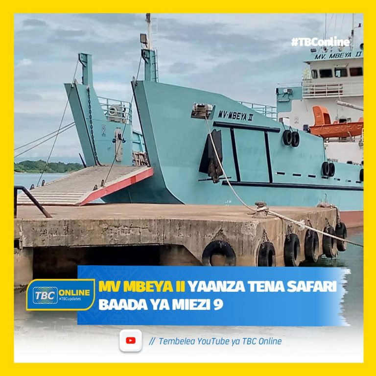 Meli ya Mv Mbeya II yaanza tena safari baada ya miezi 9