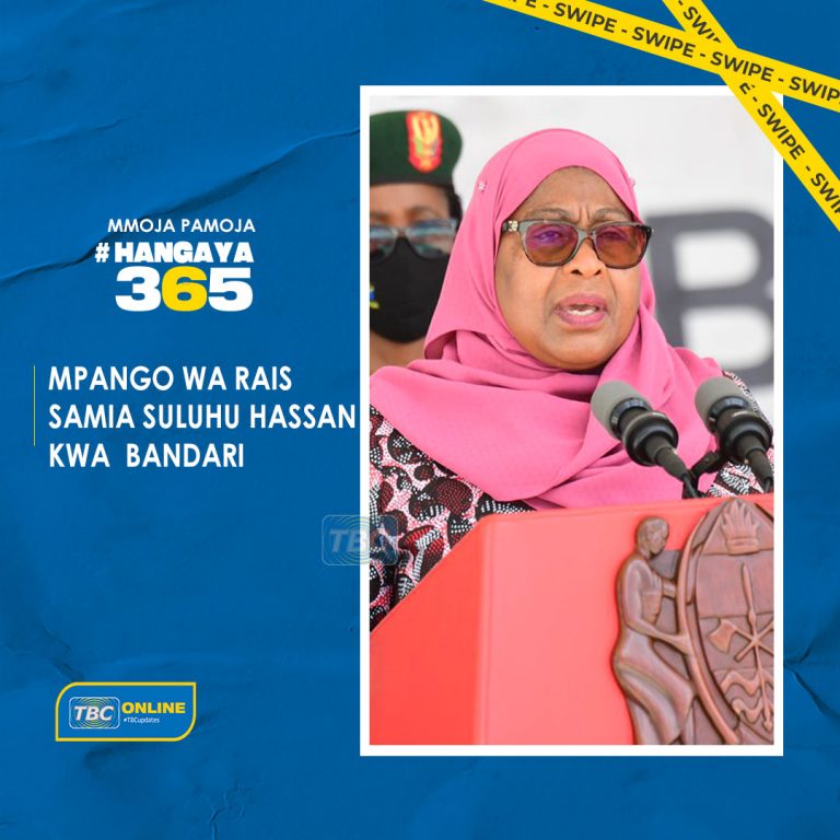 MPANGO WA RAIS SAMIA SULUHU HASSAN KWA  BANDARI