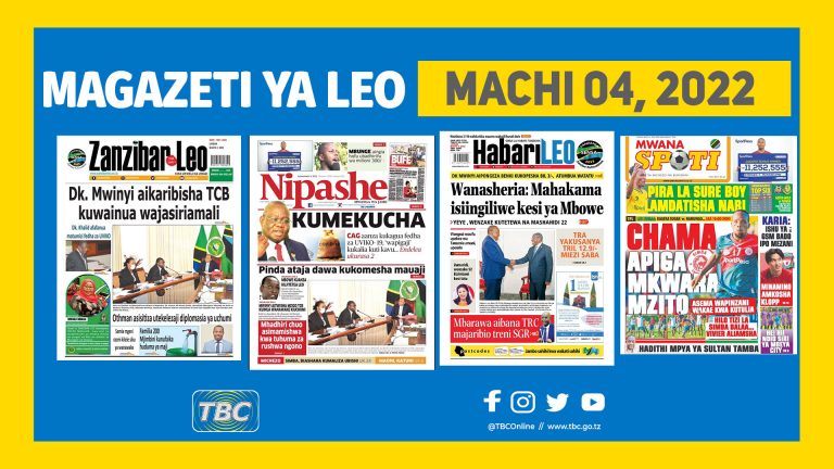 MAGAZETI LEO MACHI 4, 2022