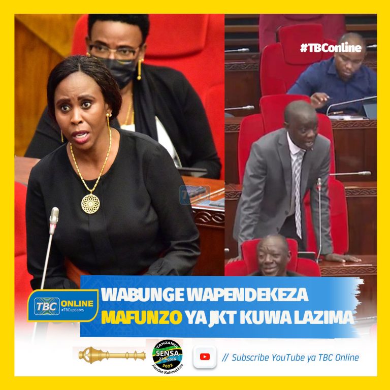 Wabunge wapendekeza mafunzo ya JKT kuwa lazima