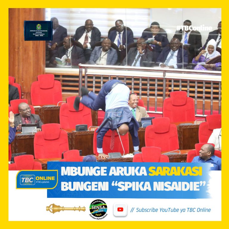 MBUNGE ARUKA SARAKASI BUNGENI “SPIKA NISAIDIE”